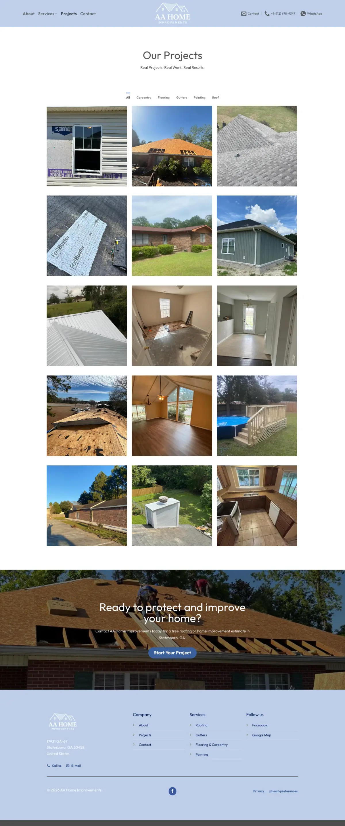 AA Home Improvements Projects gallery